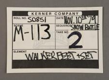 STAR WARS: EPISODE V – THE EMPIRE STRIKES BACK - ‘M-113’ Walker Feet Kerner Company Small Paper Slate