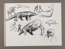 PHIL TIPPETT - Hand-Drawn Fantasy Creature Artwork by Phil Tippett