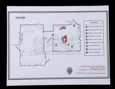 S5 E04: BEAUTY AND THE BEAST - La Botanica Crime Scene Layout