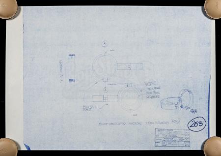 Star Wars - Ep IV - A New Hope: Chewbacca and Princess Leia Handcuff Blueprint