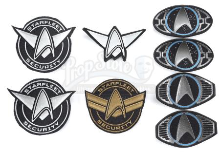 STAR TREK (2009) and STAR TREK INTO DARKNESS (2013) - Starfleet Patch Set