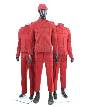 STAR TREK (2009) - Set of Three Men's Starfleet Cadet Uniforms