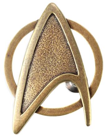 STAR TREK INTO DARKNESS (2013) - Admiral Pike's Starfleet Command Division Dress Uniform Insignia