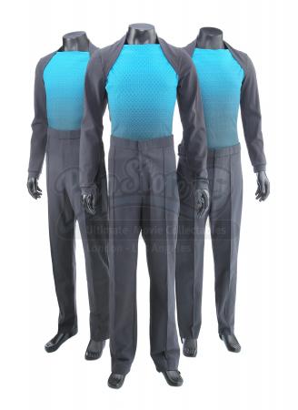 STAR TREK INTO DARKNESS (2013) - Set of Three Vengeance Crew Member Uniforms