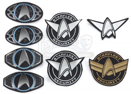 STAR TREK (2009) and STAR TREK INTO DARKNESS (2013) - Starfleet Patch Set