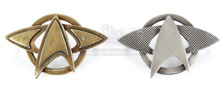 STAR TREK (2009) and STAR TREK INTO DARKNESS (2013) - Starfleet Pin Set