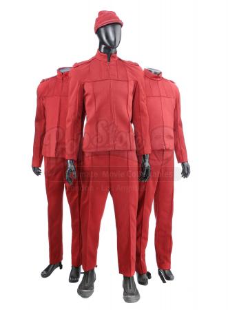 STAR TREK (2009) - Set of Three Men's Starfleet Cadet Uniforms