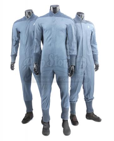 STAR TREK (2009) - Set of Three Starfleet Academy Cadet Training Jumpsuits