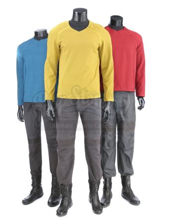 STAR TREK (2009) - Set of Three Enterprise Uniforms