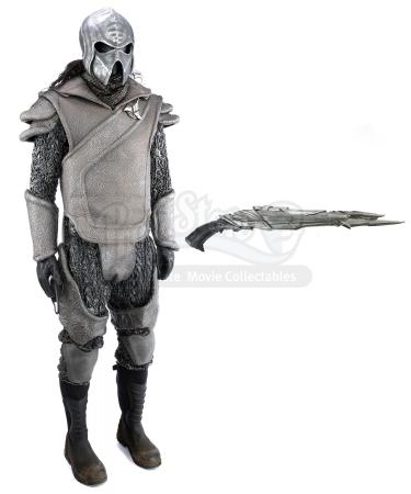 STAR TREK INTO DARKNESS (2013) - Klingon Guard Uniform with Helmet, Full-Length Disruptor and Disruptor