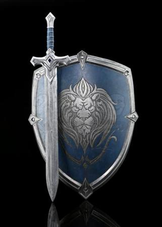 Alliance Foot Soldier Stunt Sword and Shield