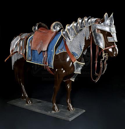 Alliance Knight Horse Armor on Stand-in Horse