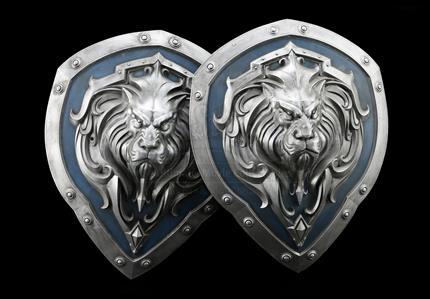 Two Stormwind Castle Decor Shields