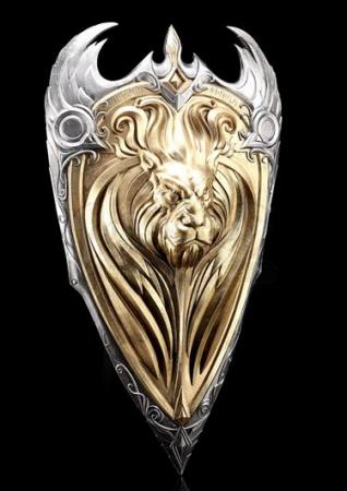 King Llane's (Dominic Cooper) Shield