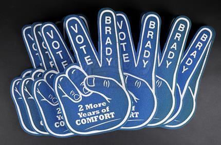 Campaign, The - Eight Vote Brady Foam Fingers