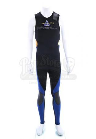 SEAQUEST DSV (1993 - 1996) - Tony Piccolo's (Michael Deluise) Black and Blue ‘Seaquest Dsv 4600’ Logo Wetsuit