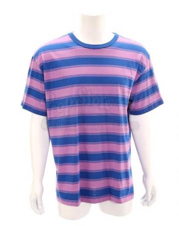 MIGHTY MORPHIN POWER RANGERS (1993 - 1996) - Billy Cranston's (David Yost) Blue Power Ranger Striped Shirt