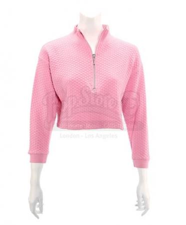 MIGHTY MORPHIN POWER RANGERS (1993 - 1996) - Kimberly Hart's (Amy Jo Johnson) Pink Power Ranger Pink Crop Top