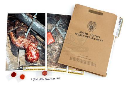 DEXTER (2006 - 2013) - Doomsday Killer's Case File, Blood Samples and Crime Scene Photos