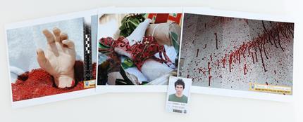 DEXTER (2006 - 2013) - Ice Truck Killer's (Christian Camargo) ‘Rudy Cooper’ ID and Evidence Photos