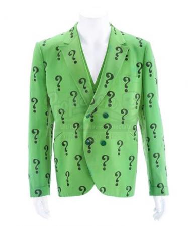 BATMAN (1966 - 1968) - Riddler's (Frank Gorshin) "?" Green Suit Jacket and Vest