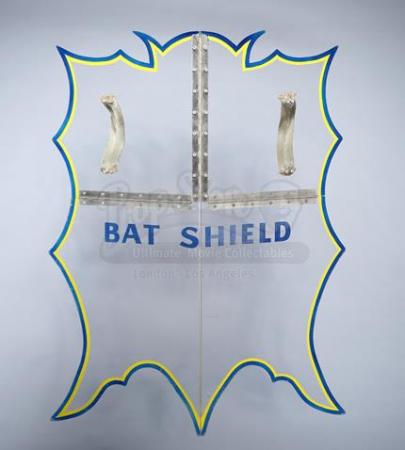 BATMAN (1966 - 1968) - Batman (Adam West) and Robin’s (Burt Ward) Hero Bat Shield