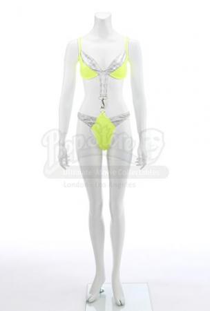 THE SOPRANOS (1999 - 2007) - Bada Bing Neon Yellow Stripper Costume